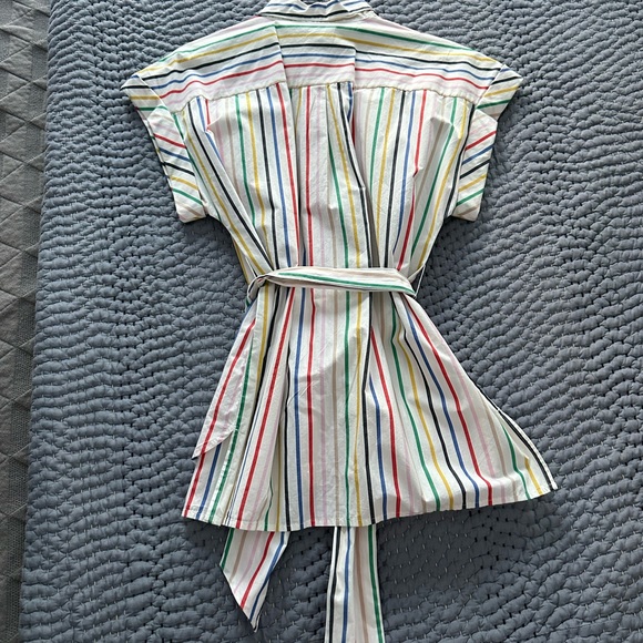 ADORABLE NWT 🌈 multi colored blouse from J Crew. MEDIUM. - Picture 2 of 4